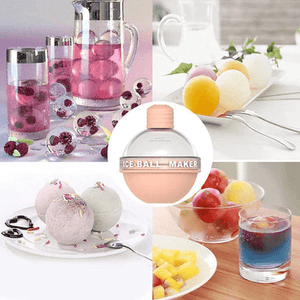 Ultra Big Ice Ball Maker™ | For store, langsomt smeltende iskuler