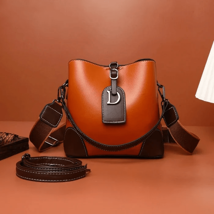 Classy Crossbody Leather Bag™ | Stilig skulderveske