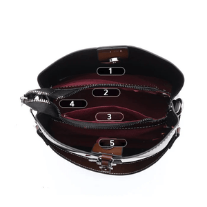 Classy Crossbody Leather Bag™ | Stilig skulderveske