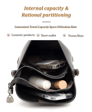 Classy Crossbody Leather Bag™ | Stilig skulderveske