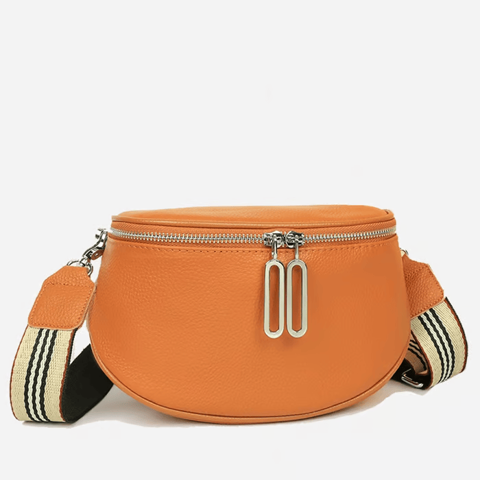 Crossbody skinnveske 'Bella'™ | Stilig skulderremveske