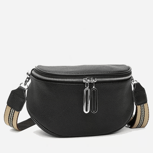 Crossbody skinnveske 'Bella'™ | Stilig skulderremveske