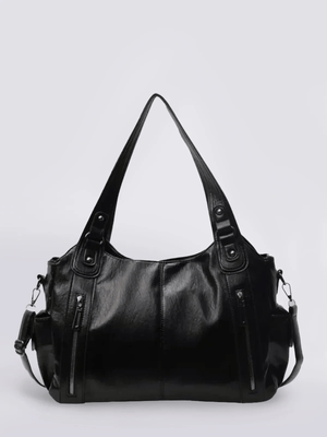 Chic Leather Bag 'Madison'™ | Stilig skulderremveske