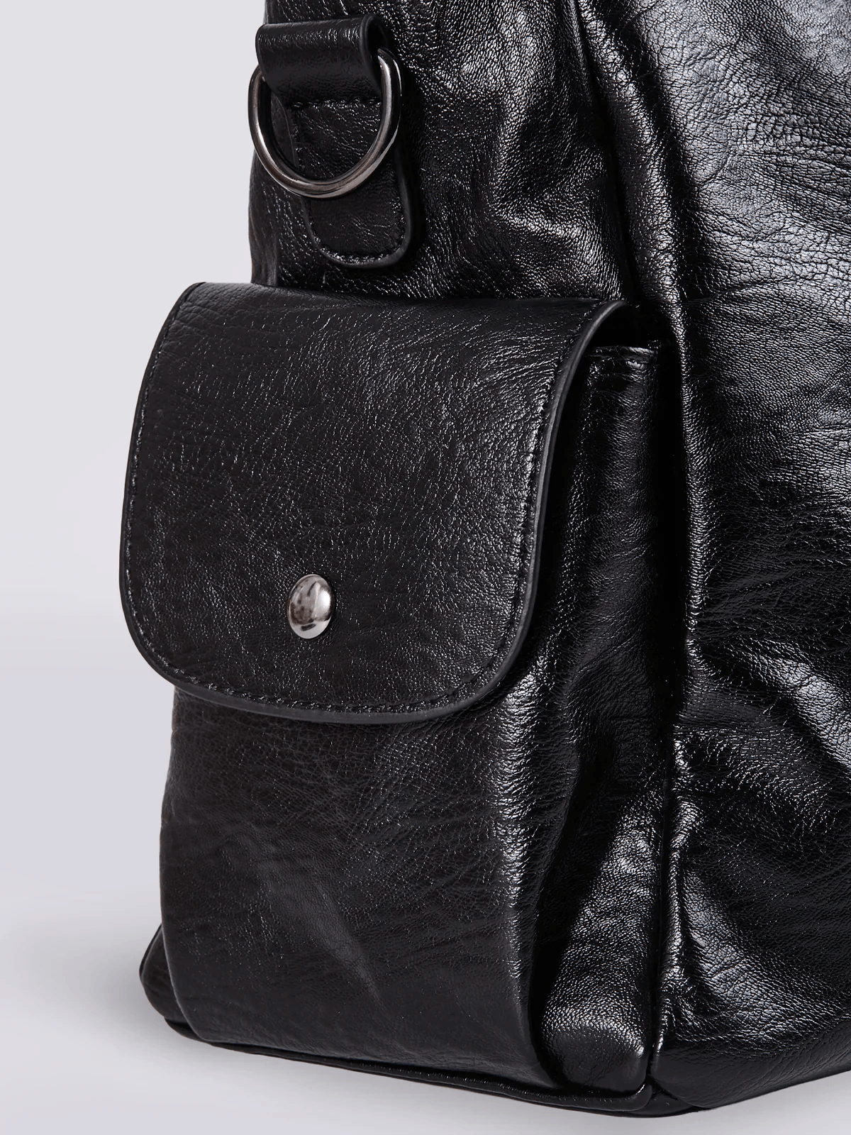 Chic Leather Bag 'Madison'™ | Stilig skulderremveske