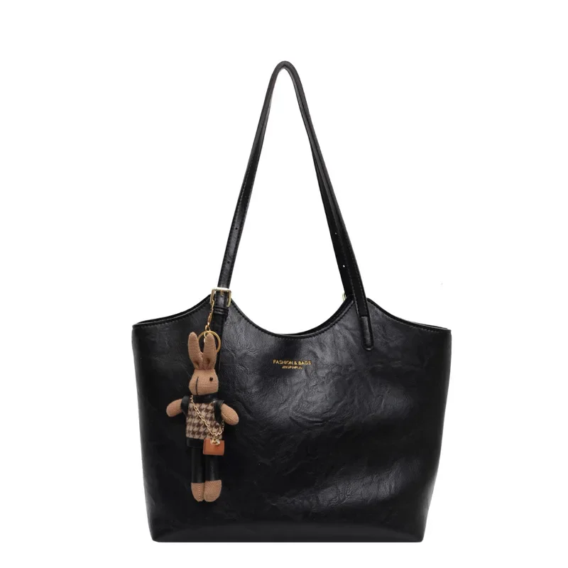 Eco Chic Leather Bag 'Georgia'™ | Elegant veske med stor kapasitet