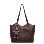 Eco Chic Leather Bag 'Georgia'™ | Elegant veske med stor kapasitet
