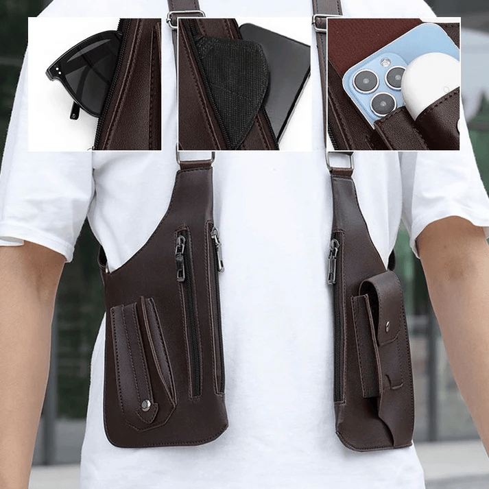 Anti-theft Tactical Bag™ | Skulderveske for menn
