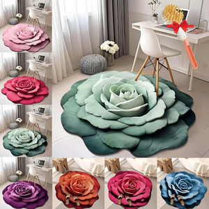 Floral 3D Fast Drying Diatomite Mat™ | Sklihemmende matte for gulv og bad