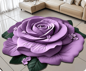 Floral 3D Fast Drying Diatomite Mat™ | Sklihemmende matte for gulv og bad