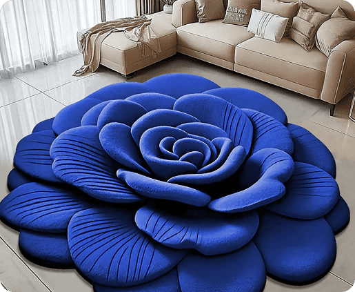Floral 3D Fast Drying Diatomite Mat™ | Sklihemmende matte for gulv og bad