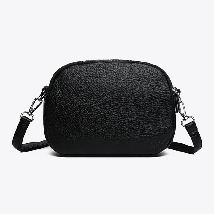 Crossbody Leather Lightweight Bag 'Aurora'™ | Stilig skulderveske