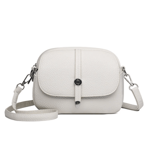 Crossbody Leather Lightweight Bag 'Aurora'™ | Stilig skulderveske