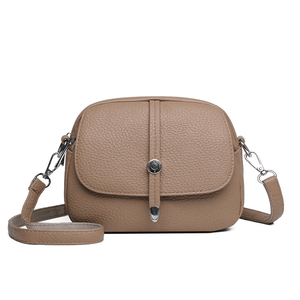 Crossbody Leather Lightweight Bag 'Aurora'™ | Stilig skulderveske