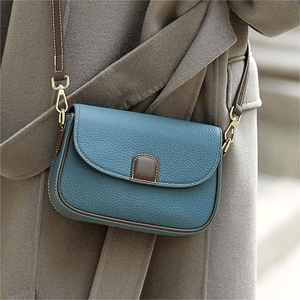 Crossbody Leather Bag 'Eloise'™ | Stilig skulderveske