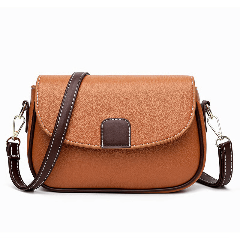 Crossbody Leather Bag 'Eloise'™ | Stilig skulderveske
