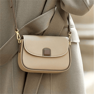 Crossbody Leather Bag 'Eloise'™ | Stilig skulderveske