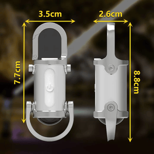 1200LM Ultra Bright Mini Keychain Flashlight™ | Vanntett mini lommelykt