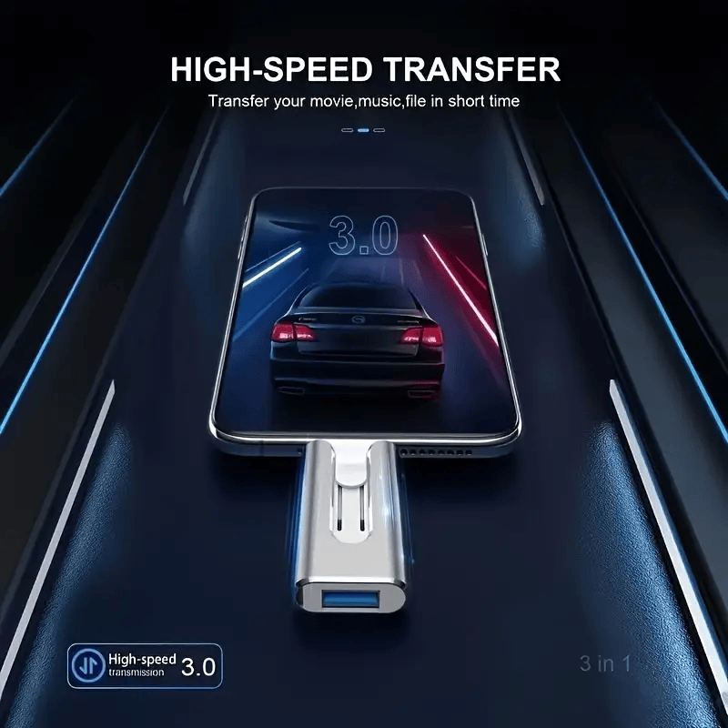 4-i-1 Memory Stick™| Gir deg mer plass på telefonen!