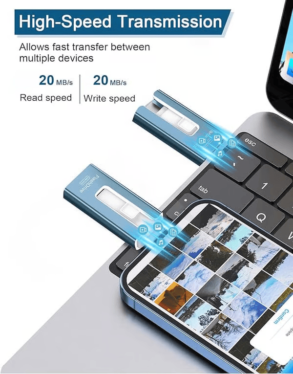 4-i-1 Memory Stick™| Gir deg mer plass på telefonen!