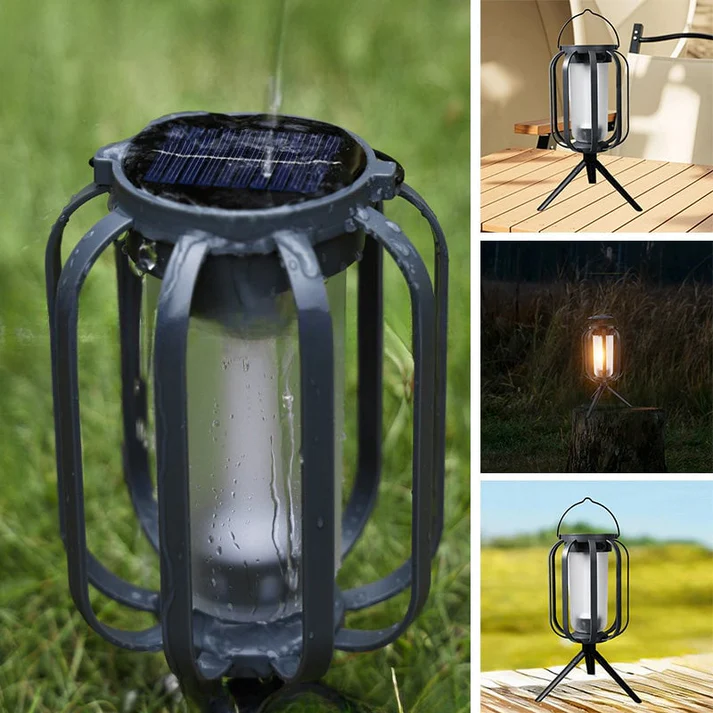 Solar Flame Light™ | Ladbar via USB og solenergi