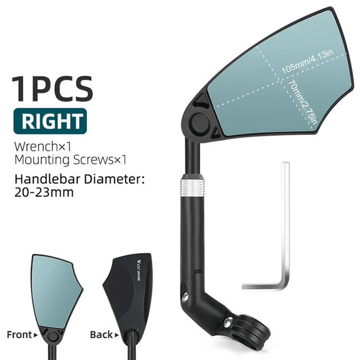 360° Adjustable Handlebar Bike Mirror™ | Sykkel speil