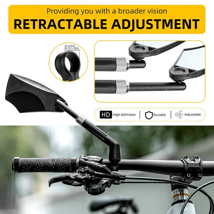 360° Adjustable Handlebar Bike Mirror™ | Sykkel speil