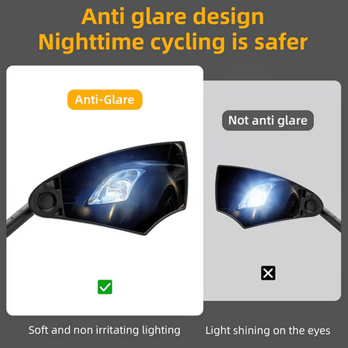 360° Adjustable Handlebar Bike Mirror™ | Sykkel speil