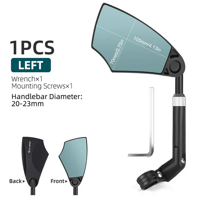 360° Adjustable Handlebar Bike Mirror™ | Sykkel speil