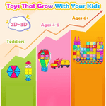 STEM Educational Toys™ | Magnetiske byggeklosser