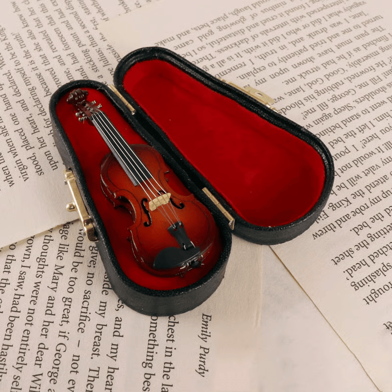 Playable Tiny Violin Figurine™ | Den minste spillbare fiolinen