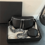 Crossbody Leather Bag ‘Ambre’™ | Stilig skulderveske