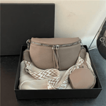 Crossbody Leather Bag ‘Ambre’™ | Stilig skulderveske