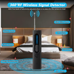 Hidden Camera Detector, GPS Tracker Detector and RF Signal Scanner™ | Oppdag skjulte kameraer og GPS-sporere!