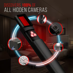 Hidden Camera Detector, GPS Tracker Detector and RF Signal Scanner™ | Oppdag skjulte kameraer og GPS-sporere!