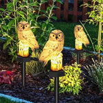 GlowOwl | Magisk Solcellelampe med Ugle