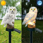 GlowOwl | Magisk Solcellelampe med Ugle