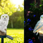 GlowOwl | Magisk Solcellelampe med Ugle