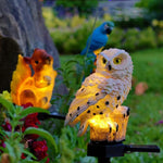 GlowOwl | Magisk Solcellelampe med Ugle