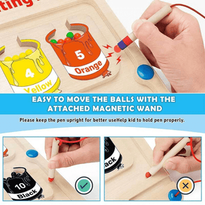 Montessori Maze Magnetic Toy™ | Lekende læring!