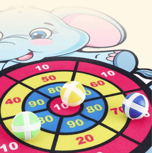 Cartoon Dartboard Game™ | Morsomt dartspill for barn