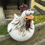 Luxury Garden Chicken™ | Morsom høner hage dekorasjon