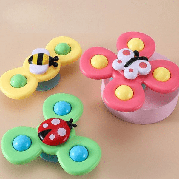 Magic Baby Spinner Set™ | roterende snurrebasser (3 deler)