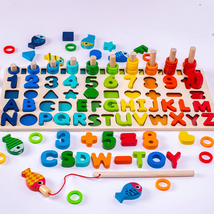 7 i 1 Montessori Magnetic Toy™ | Lær mens du spiller!