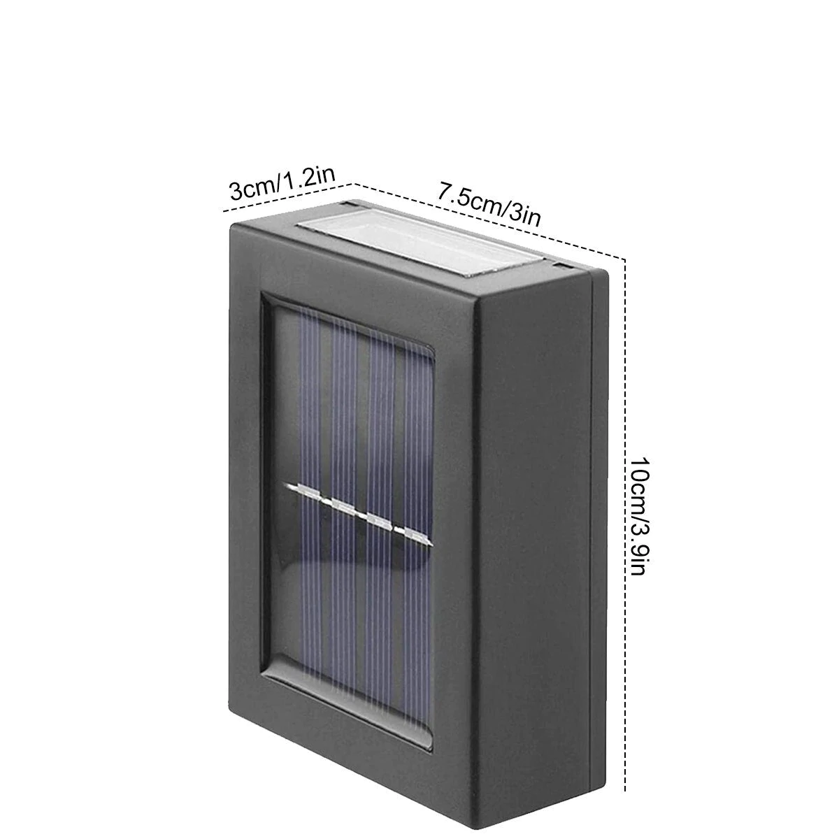 4x Solar Patio Wall Lights™ | Automatiske hagelamper