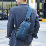 ComfyFit Crossbody Bag™ | Tyverisikring med USB-ladeport