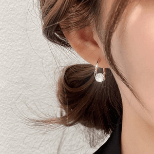 Shiny Round Earrings™ | Luksuriøse og elegante øredobber