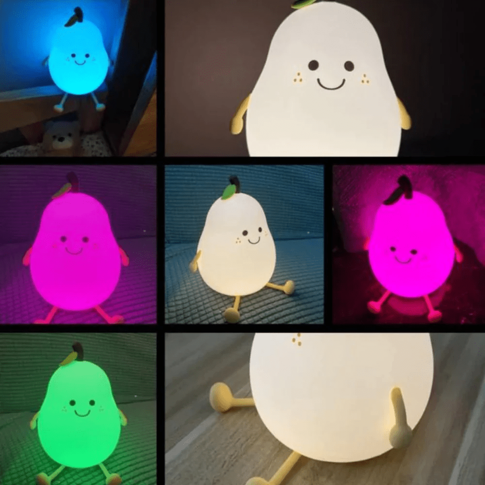 Ultra LED Pear Night Light™ | Den søteste og mest bedårende nattlampen!