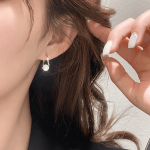 Shiny Round Earrings™ | Luksuriøse og elegante øredobber