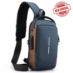 ComfyFit Crossbody Bag™ | Tyverisikring med USB-ladeport