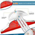 Ultra Accurate Ruler™ | Justerbar kantlinjal for trebearbeiding